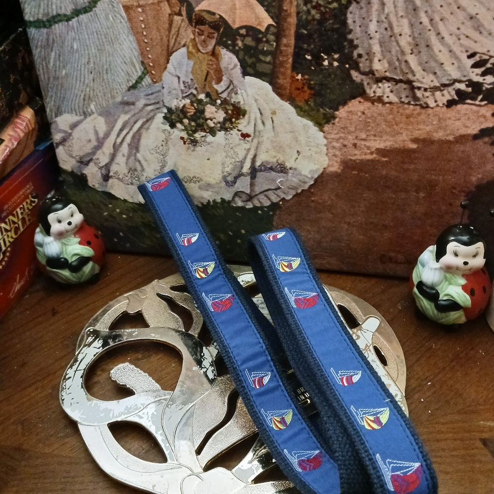 🚢 Skippers Fla,NAUTICAL belt,🏝🏖🏞🎋🎁Never worn.🛥New!BOAT🛶 ⛵️🎁U.S.A. - Picture 4 of 16